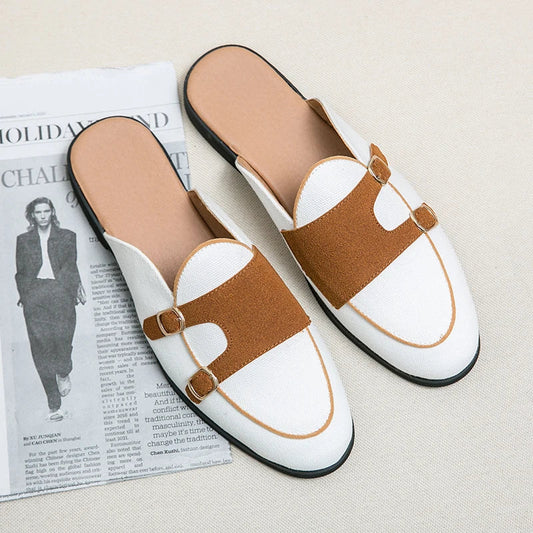 Ducari Genuine Leather Mules
